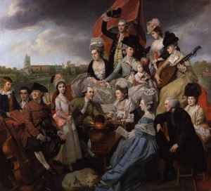 Zoffany Johann_la famiglia Sharp 1780              